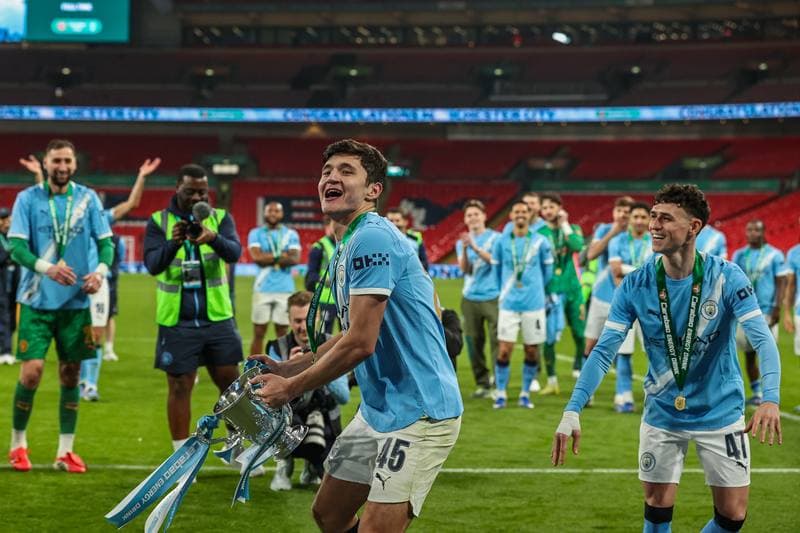 Football. Carabao Cup Final. Arsenal - Manchester City. 22.03.2026