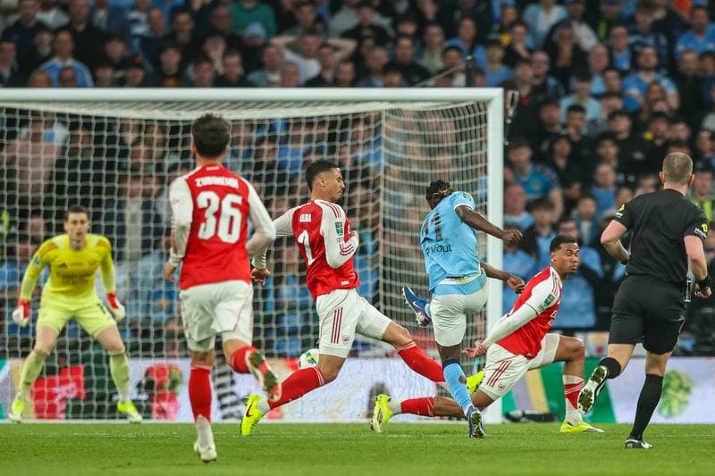 Football. Carabao Cup Final. Arsenal - Manchester City. 22.03.2026
