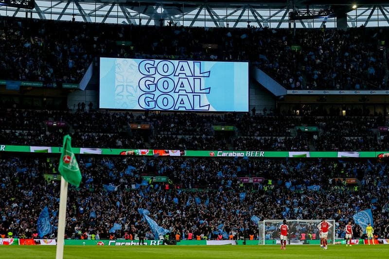 Football. Carabao Cup Final. Arsenal - Manchester City. 22.03.2026