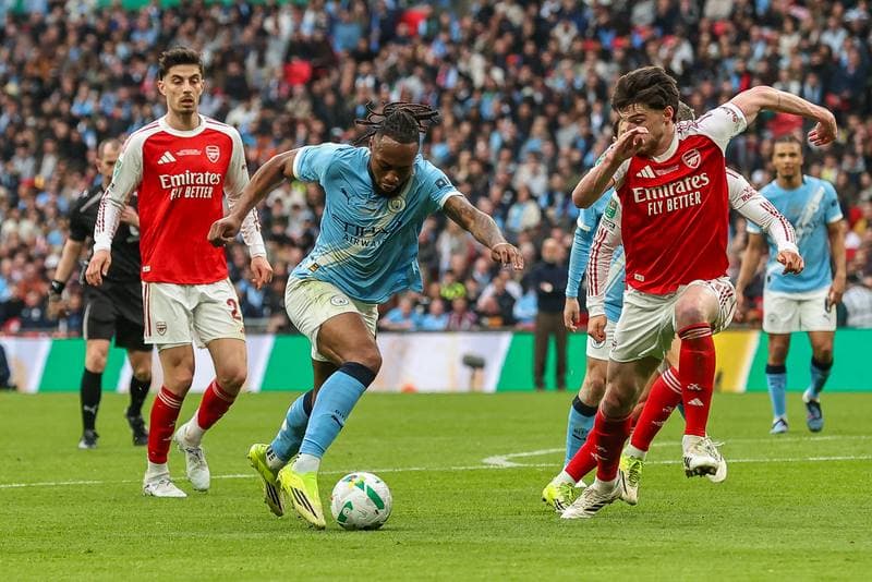 Football. Carabao Cup Final. Arsenal - Manchester City. 22.03.2026