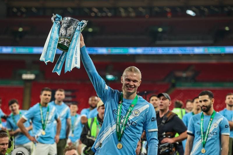Football. Carabao Cup Final. Arsenal - Manchester City. 22.03.2026
