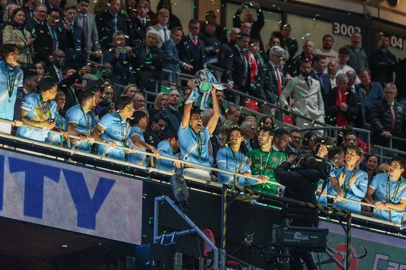 Football. Carabao Cup Final. Arsenal - Manchester City. 22.03.2026