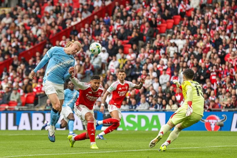 Football. Carabao Cup Final. Arsenal - Manchester City. 22.03.2026