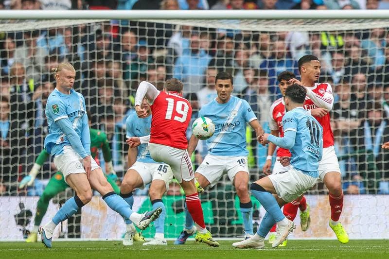 Football. Carabao Cup Final. Arsenal - Manchester City. 22.03.2026