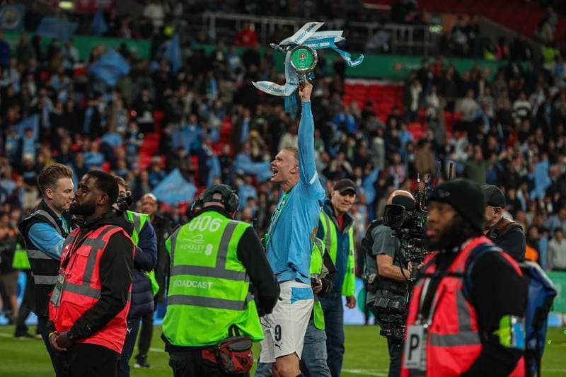 Football. Carabao Cup Final. Arsenal - Manchester City. 22.03.2026