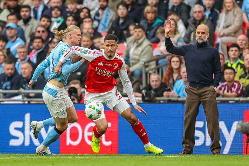 Football. Carabao Cup Final. Arsenal - Manchester City. 22.03.2026