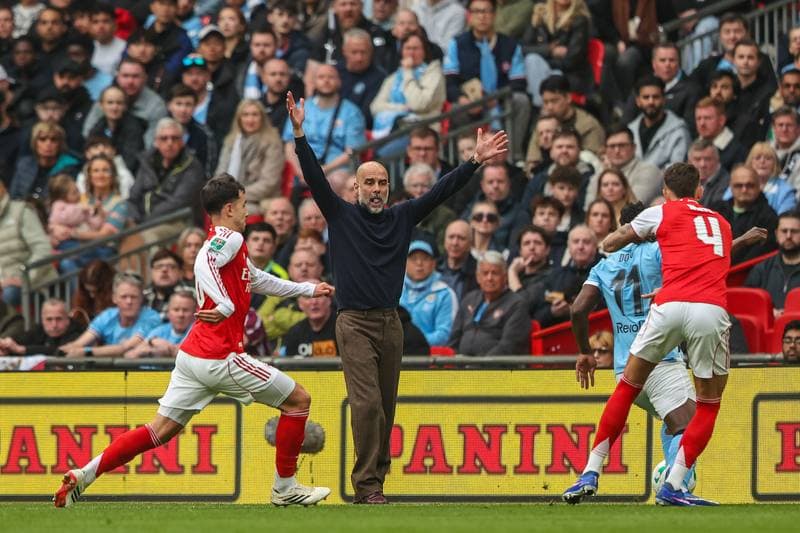 Football. Carabao Cup Final. Arsenal - Manchester City. 22.03.2026