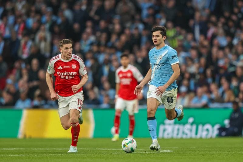 Football. Carabao Cup Final. Arsenal - Manchester City. 22.03.2026