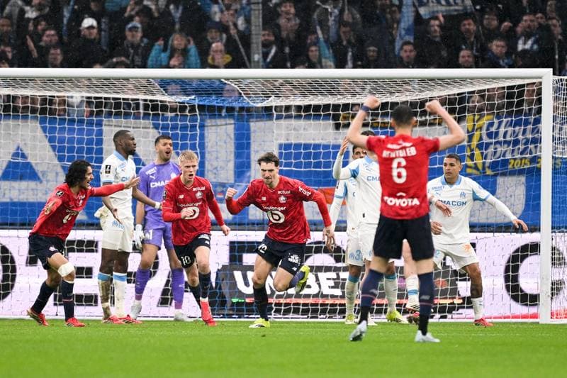 Football. Ligue 1. Olympique de Marseille - Lille OSC. 22.03.2026