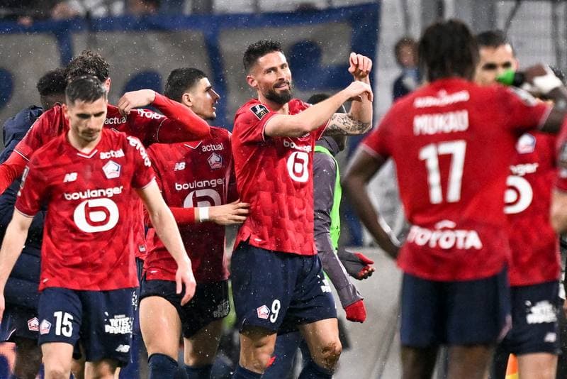 Football. Ligue 1. Olympique de Marseille - Lille OSC. 22.03.2026