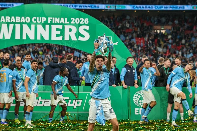 Football. Carabao Cup Final. Arsenal - Manchester City. 22.03.2026