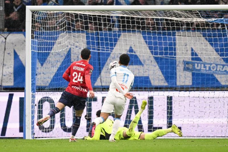 Football. Ligue 1. Olympique de Marseille - Lille OSC. 22.03.2026