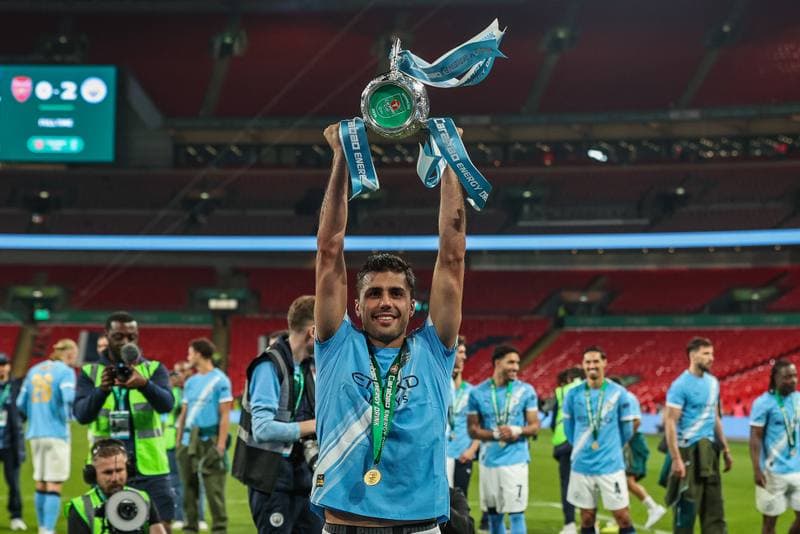 Football. Carabao Cup Final. Arsenal - Manchester City. 22.03.2026