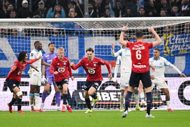 Football. Ligue 1. Olympique de Marseille - Lille OSC. 22.03.2026