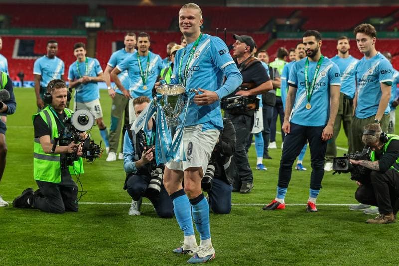 Football. Carabao Cup Final. Arsenal - Manchester City. 22.03.2026