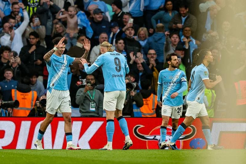 Football. Carabao Cup Final. Arsenal - Manchester City. 22.03.2026