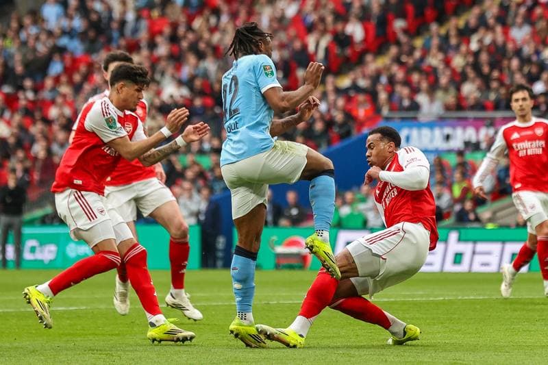 Football. Carabao Cup Final. Arsenal - Manchester City. 22.03.2026