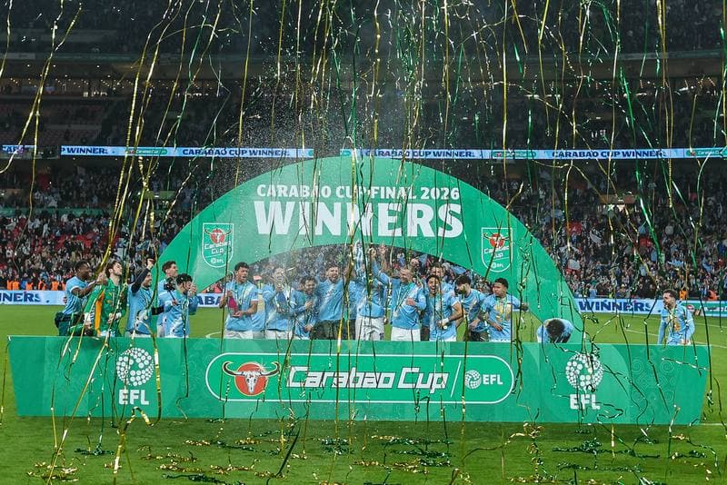 Football. Carabao Cup Final. Arsenal - Manchester City. 22.03.2026