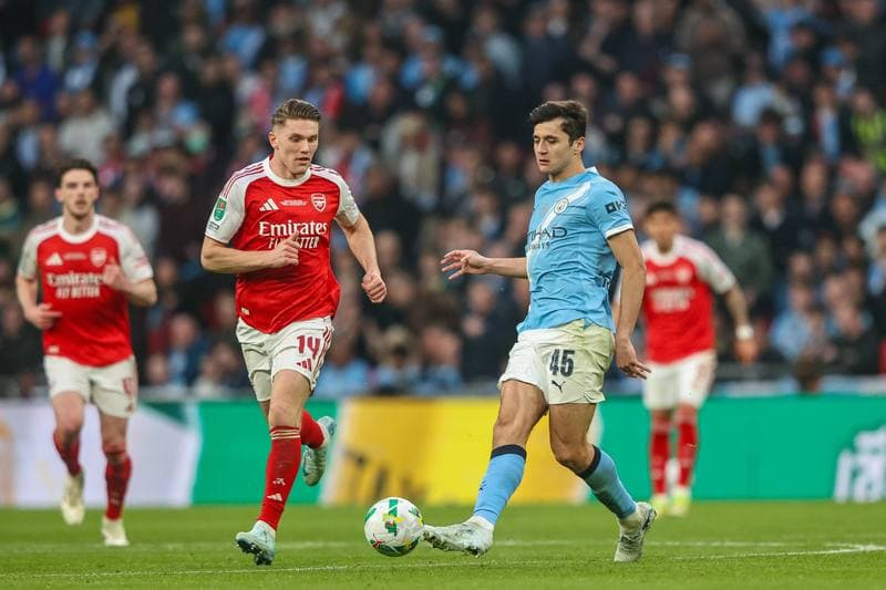 Football. Carabao Cup Final. Arsenal - Manchester City. 22.03.2026