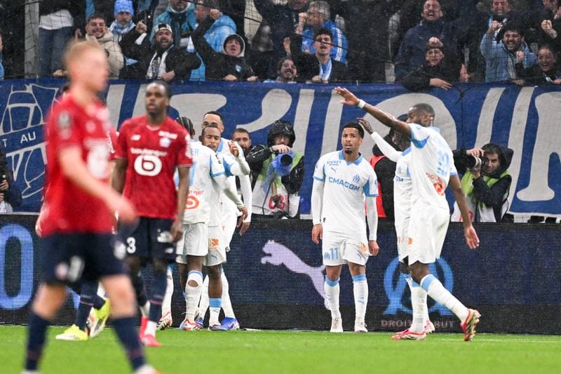 Football. Ligue 1. Olympique de Marseille - Lille OSC. 22.03.2026