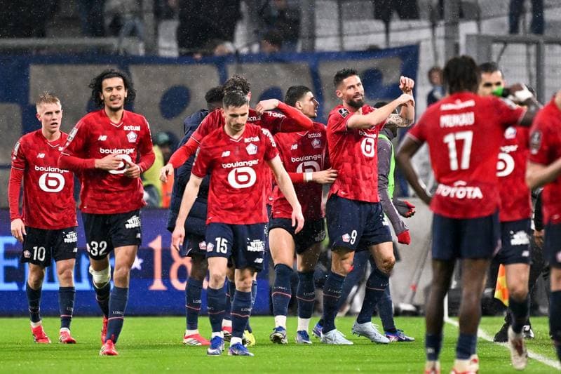 Football. Ligue 1. Olympique de Marseille - Lille OSC. 22.03.2026