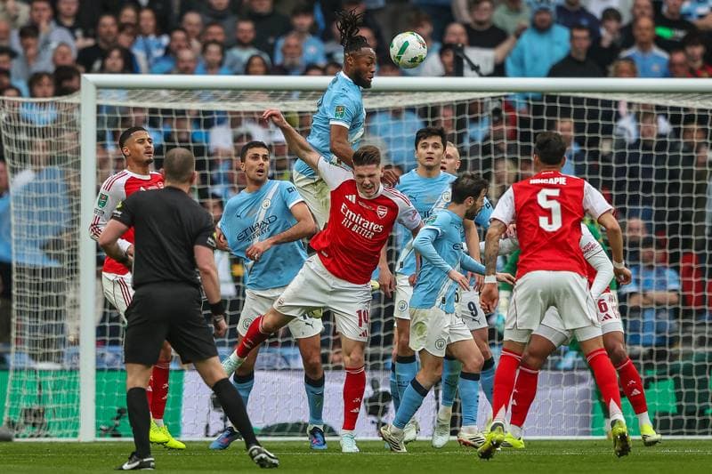 Football. Carabao Cup Final. Arsenal - Manchester City. 22.03.2026