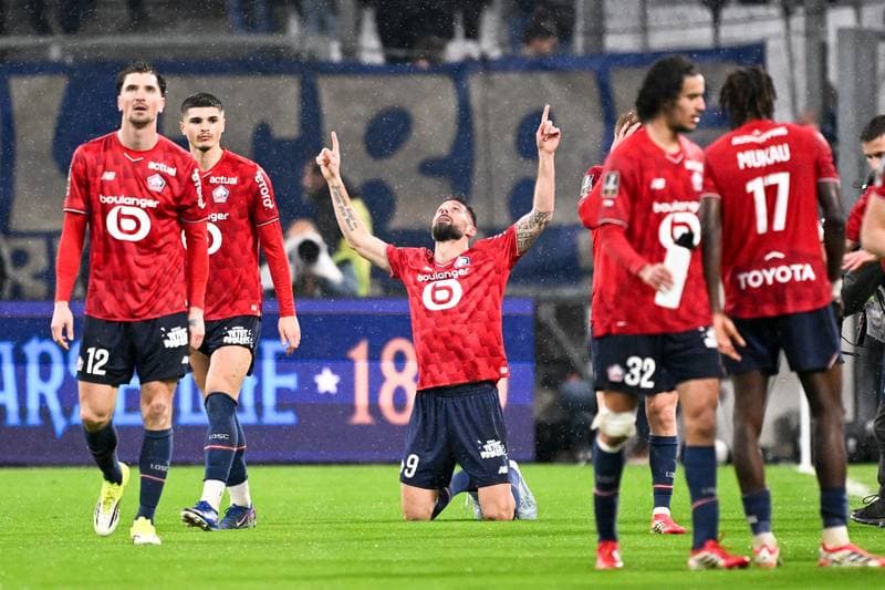 Football. Ligue 1. Olympique de Marseille - Lille OSC. 22.03.2026
