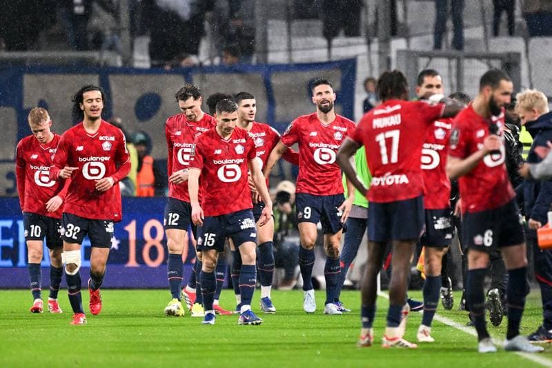 Football. Ligue 1. Olympique de Marseille - Lille OSC. 22.03.2026