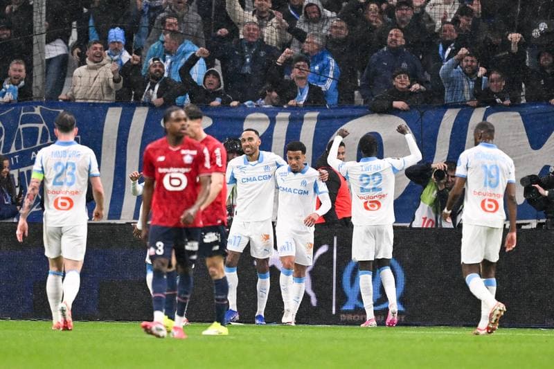 Football. Ligue 1. Olympique de Marseille - Lille OSC. 22.03.2026