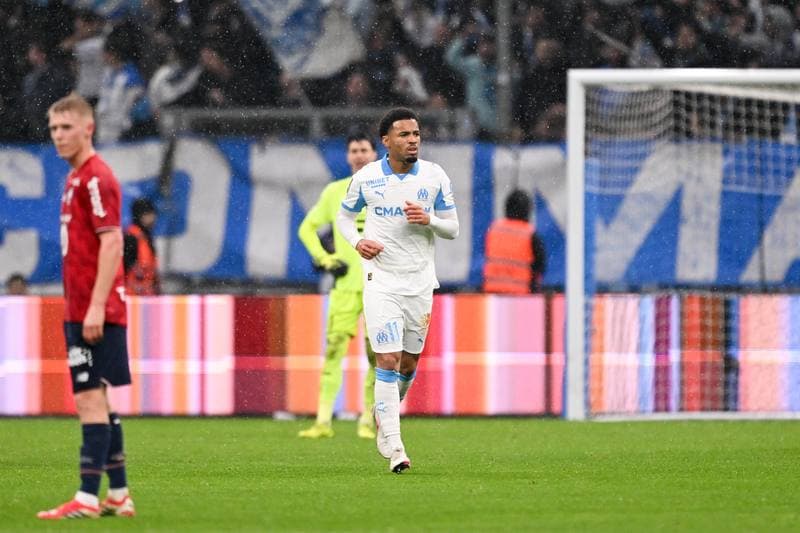 Football. Ligue 1. Olympique de Marseille - Lille OSC. 22.03.2026