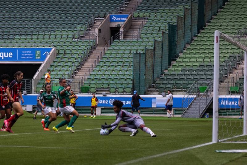 Football. Brazilian Women's Championship Serie A1. Palmeiras - VitAria. 22.03.2026