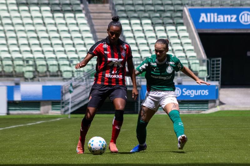 Football. Brazilian Women's Championship Serie A1. Palmeiras - VitAria. 22.03.2026