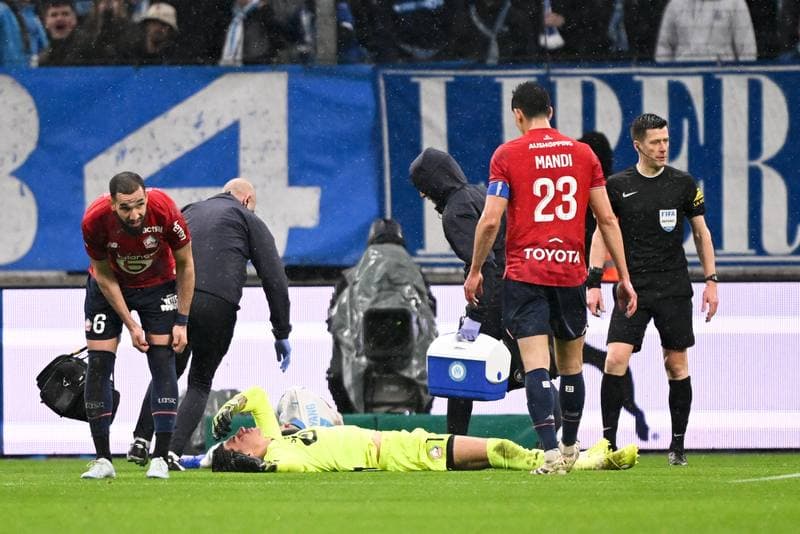 Football. Ligue 1. Olympique de Marseille - Lille OSC. 22.03.2026