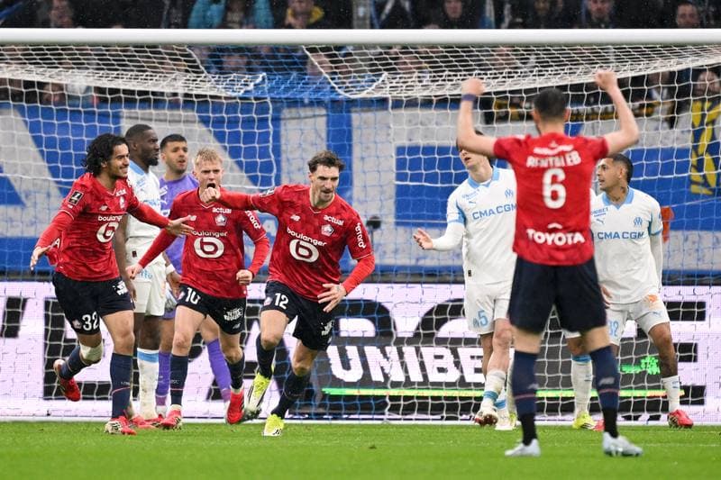 Football. Ligue 1. Olympique de Marseille - Lille OSC. 22.03.2026