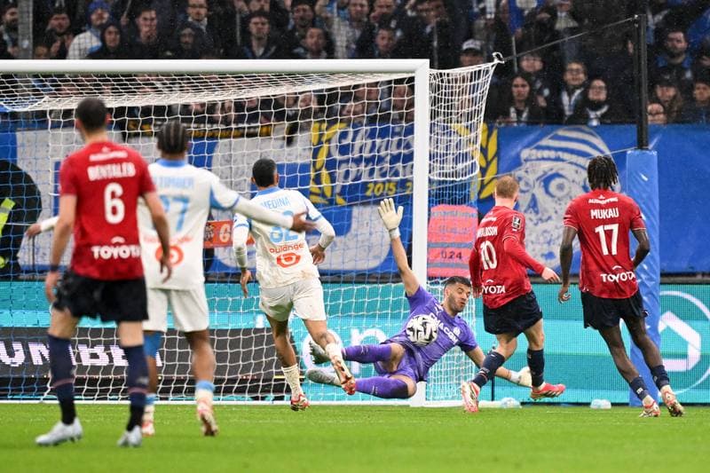 Football. Ligue 1. Olympique de Marseille - Lille OSC. 22.03.2026
