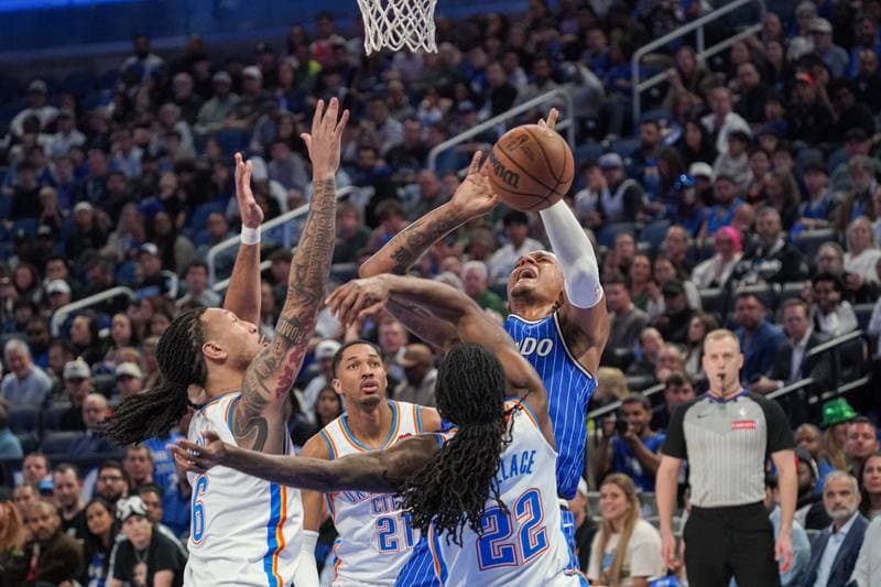 Basketball. NBA. Oklahoma City Thunder - Orlando Magic. 17.03.2026