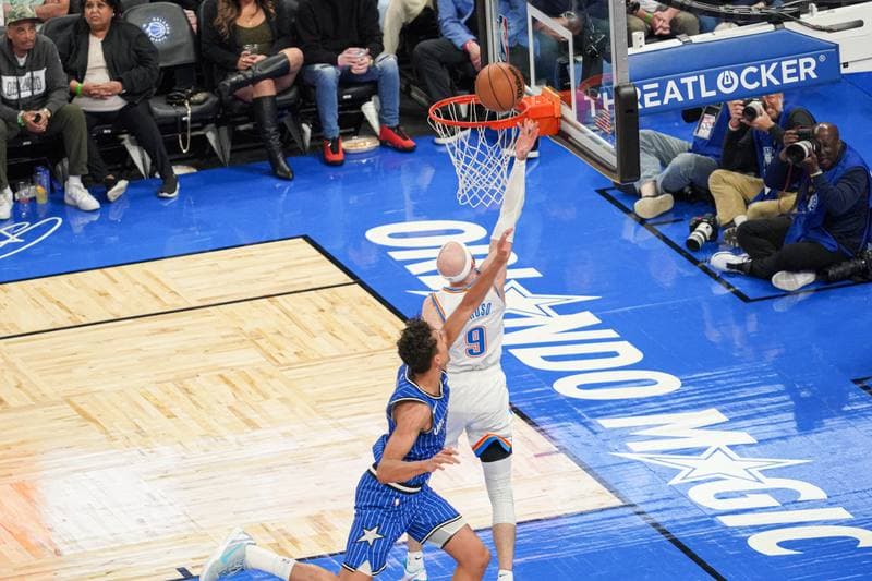 Basketball. NBA. Oklahoma City Thunder - Orlando Magic. 17.03.2026