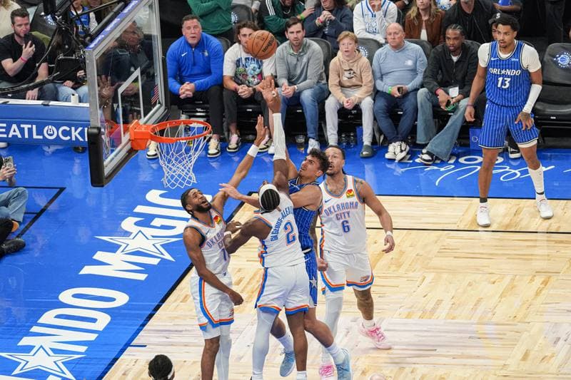 Basketball. NBA. Oklahoma City Thunder - Orlando Magic. 17.03.2026