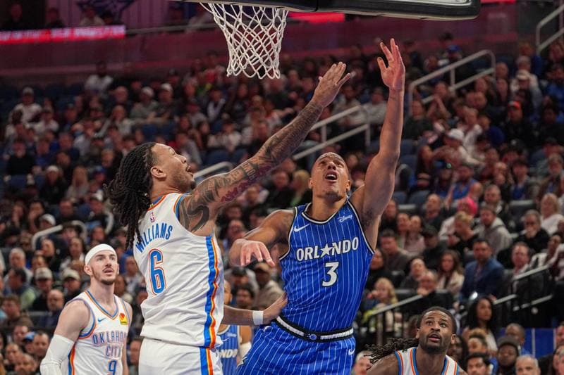 Basketball. NBA. Oklahoma City Thunder - Orlando Magic. 17.03.2026