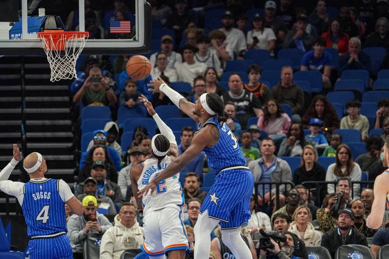 Basketball. NBA. Oklahoma City Thunder - Orlando Magic. 17.03.2026