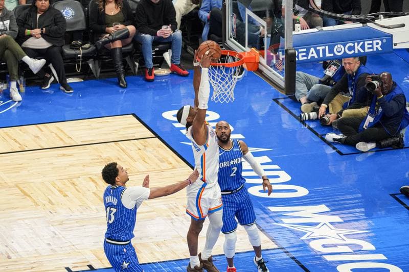 Basketball. NBA. Oklahoma City Thunder - Orlando Magic. 17.03.2026