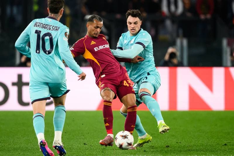 Football. UEFA Europa League. AS Roma - Bologna FC 1909. 19.03.2026