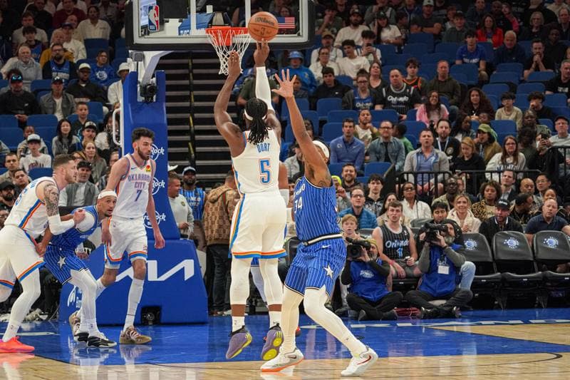 Basketball. NBA. Oklahoma City Thunder - Orlando Magic. 17.03.2026