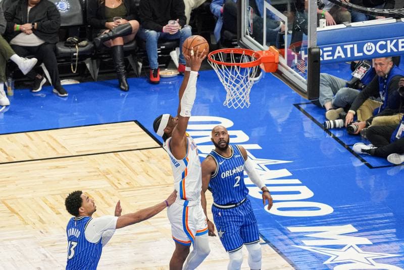 Basketball. NBA. Oklahoma City Thunder - Orlando Magic. 17.03.2026