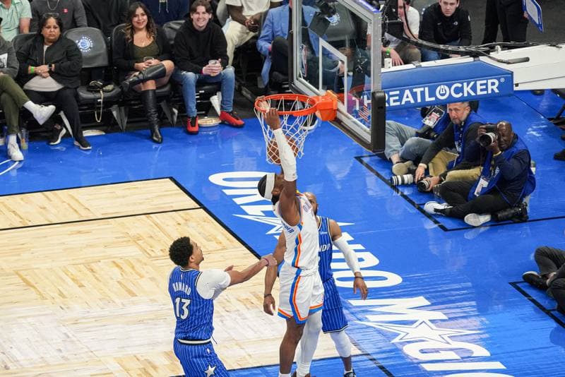 Basketball. NBA. Oklahoma City Thunder - Orlando Magic. 17.03.2026