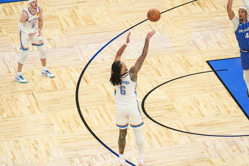 Basketball. NBA. Oklahoma City Thunder - Orlando Magic. 17.03.2026