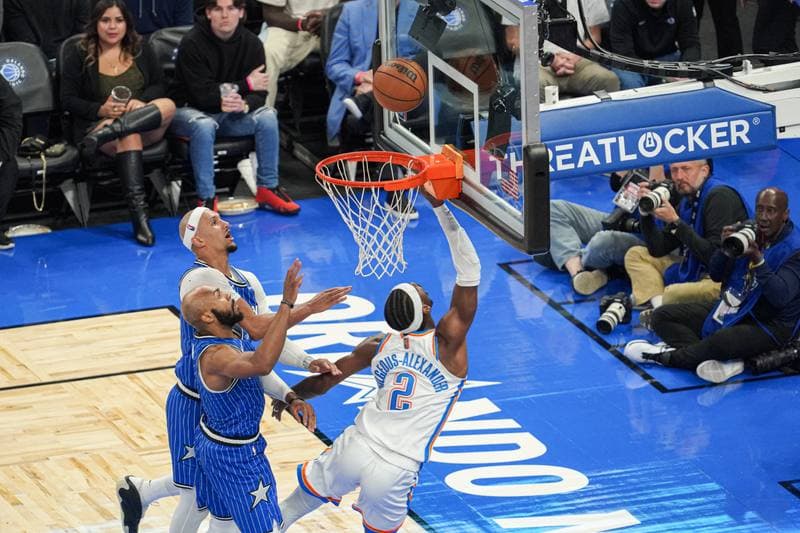 Basketball. NBA. Oklahoma City Thunder - Orlando Magic. 17.03.2026