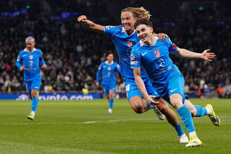Football. UEFA Champions League. Tottenham Hotspur - Atletico Madrid. 18.03.2026