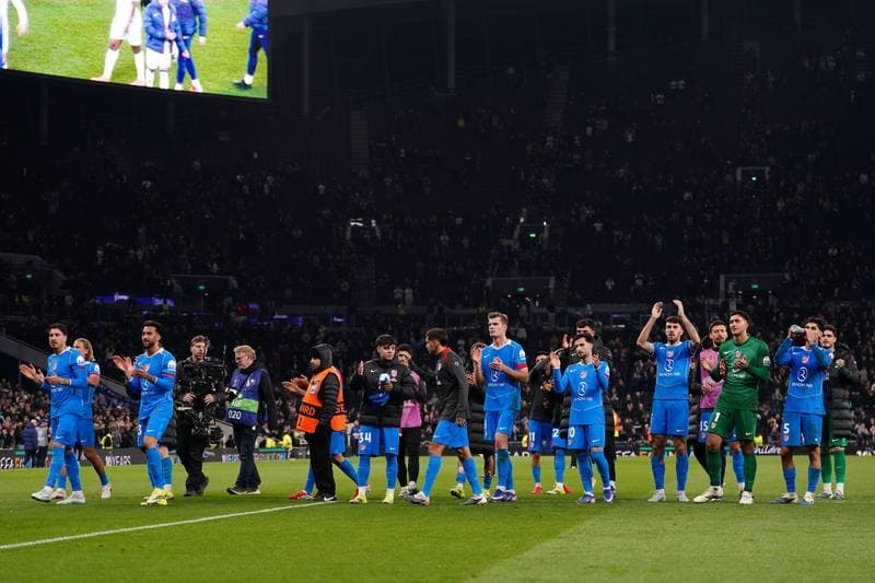Football. UEFA Champions League. Tottenham Hotspur - Atletico Madrid. 18.03.2026