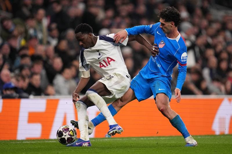 Football. UEFA Champions League. Tottenham Hotspur - Atletico Madrid. 18.03.2026